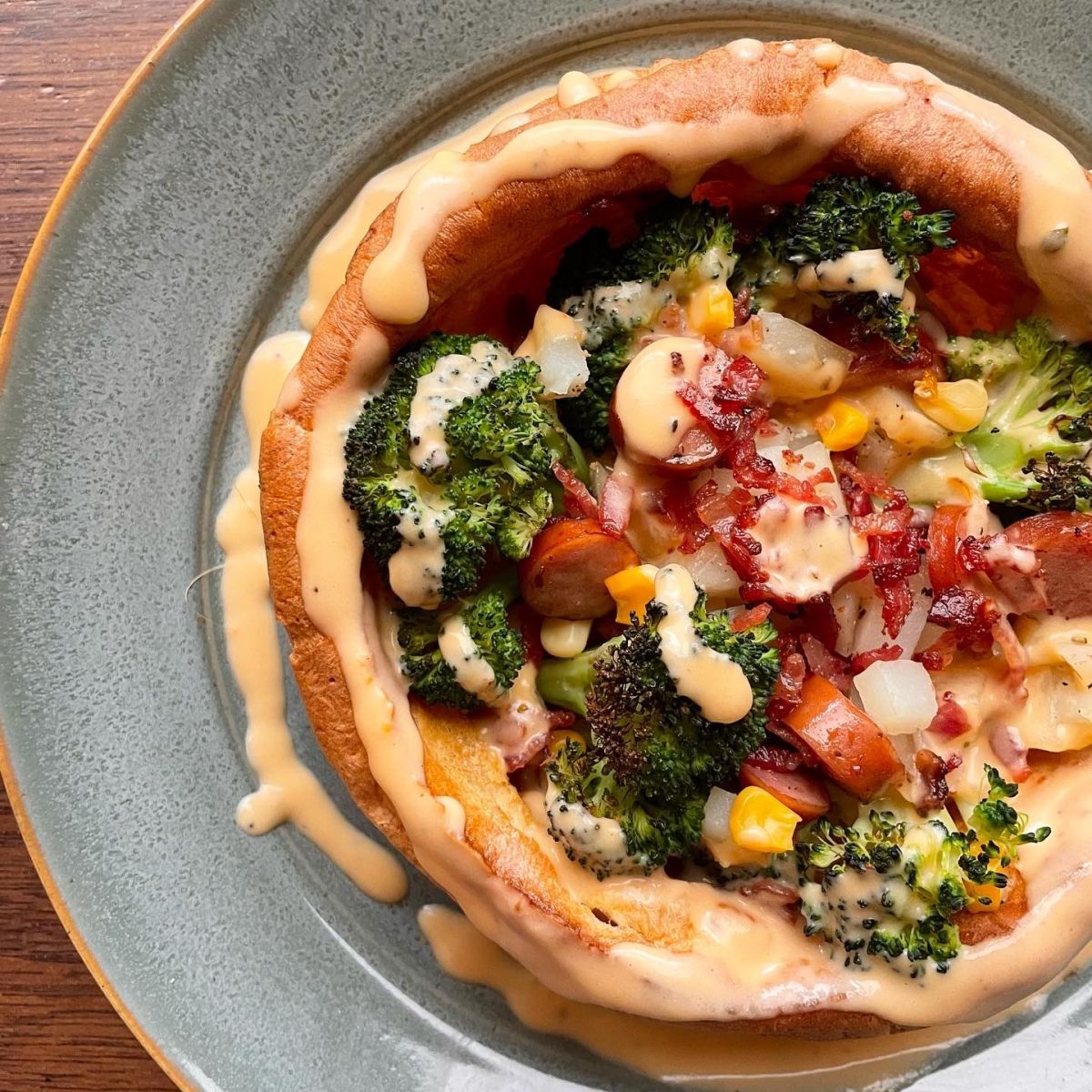 招牌鍋烤鬆餅必點