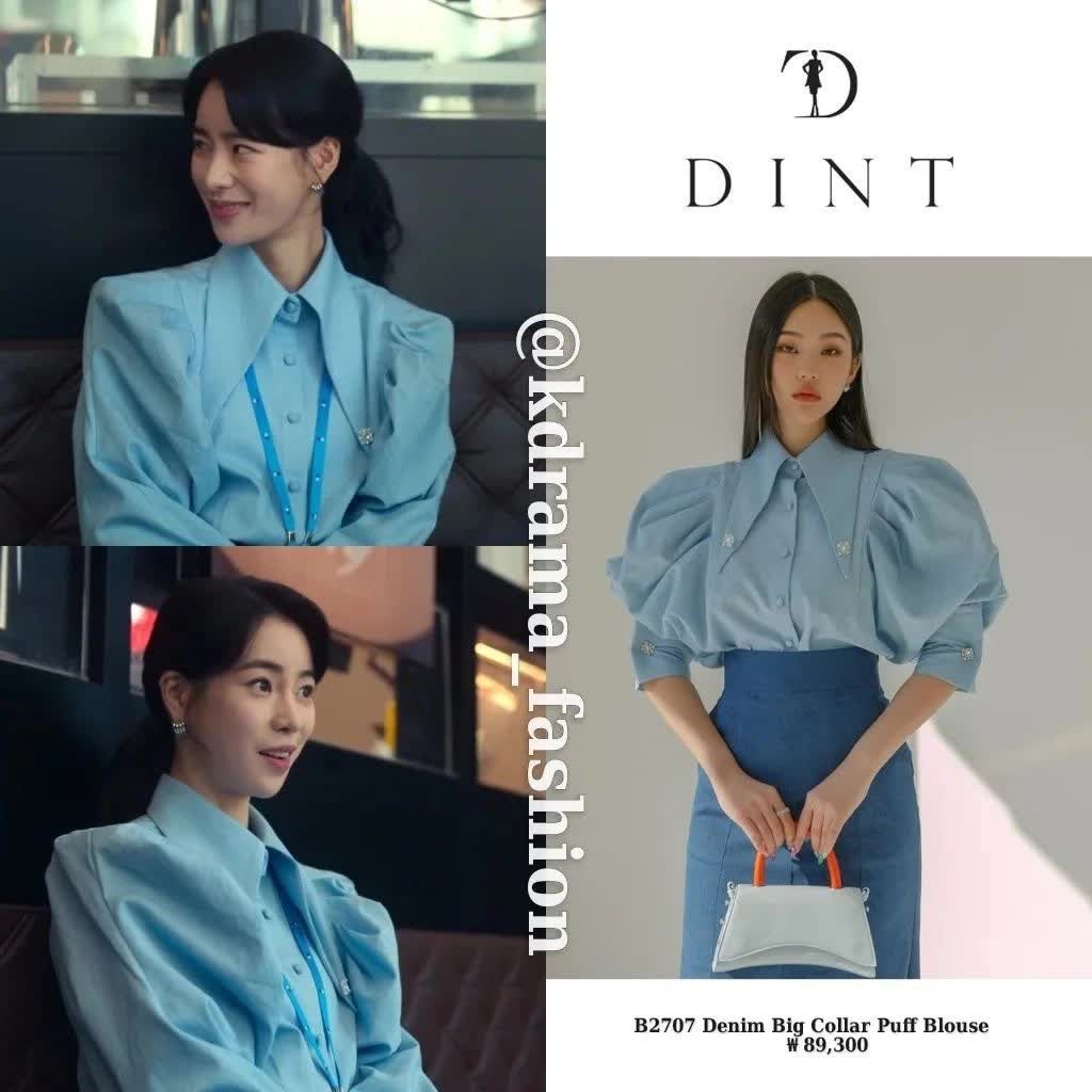 誇張的蓬蓬袖顯露朴涎鎮囂張的氣焰。