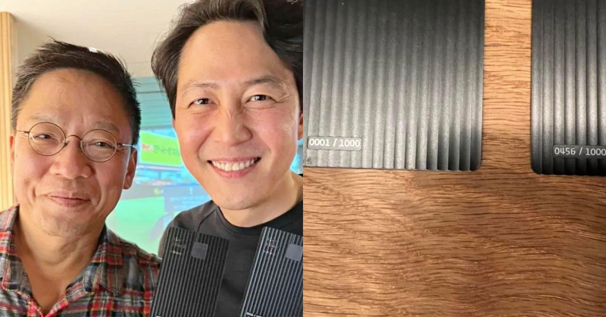 李政宰因為「信用卡教父」好友的關係，才得到「THE BLACK EDITION3」信用卡。