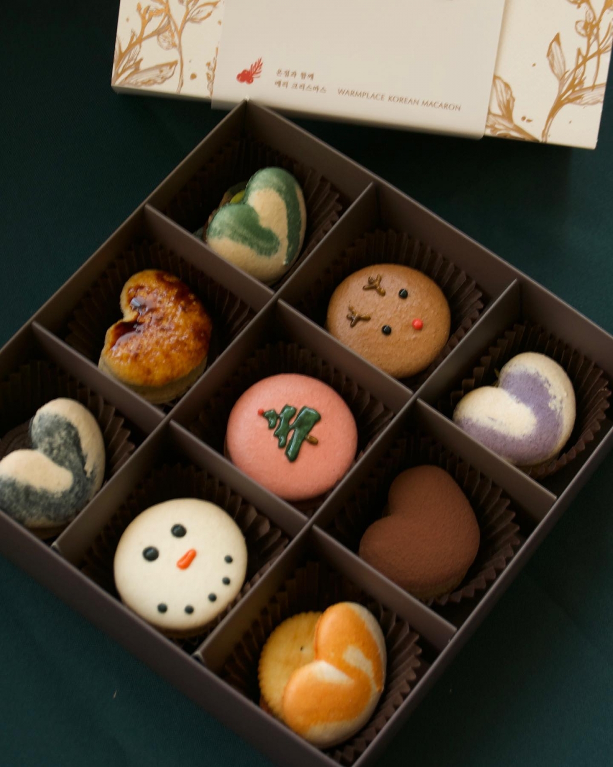 韓式胖卡龍精緻小巧、創新可愛，讓人捨不得吃。