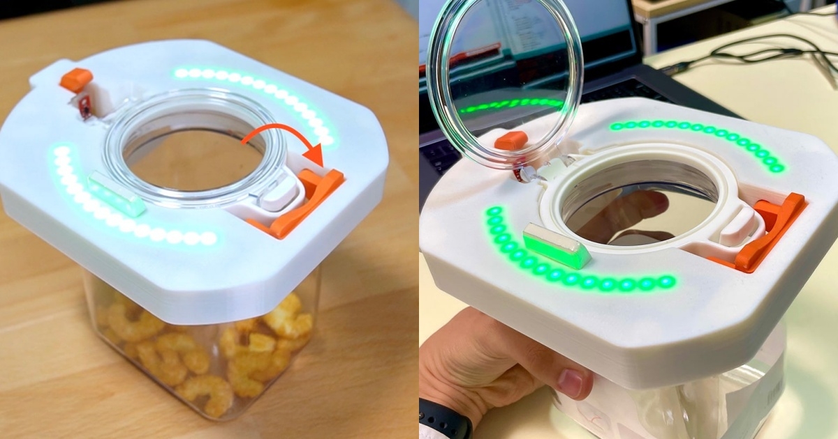 Kazuya Shibata發明了「零食守護者」