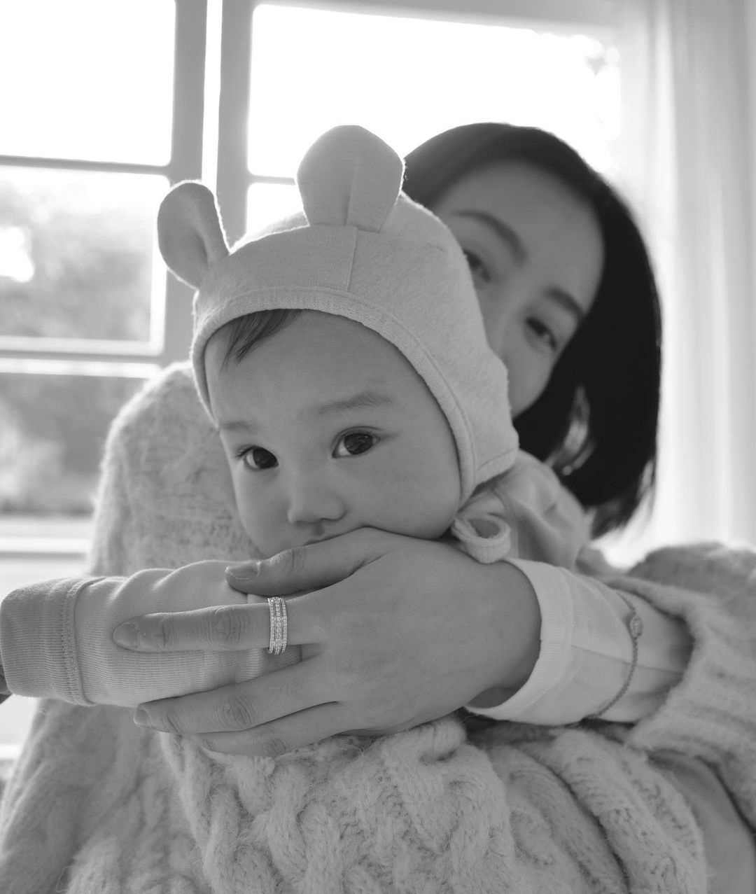 范少勳在2月14日情人節PO出自己有個將滿一歲的女兒