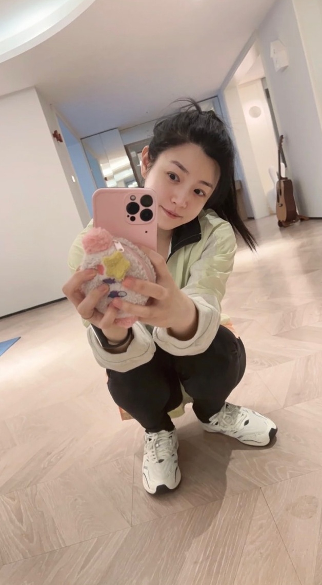 陳妍希打算恢復以前的運動作息。