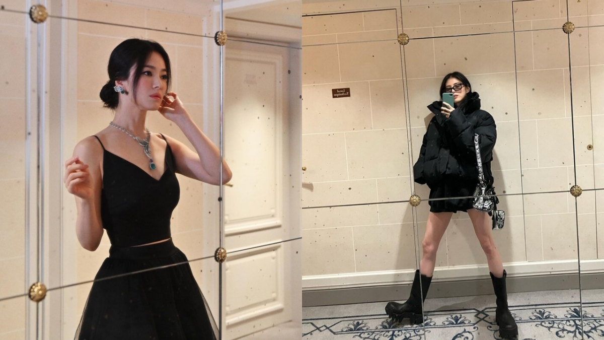 兩人曾在同一個場景拍照過