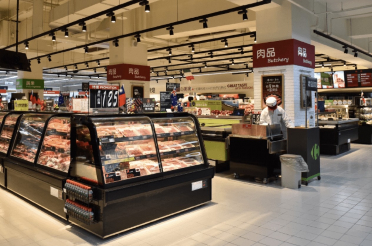 家樂福店面
