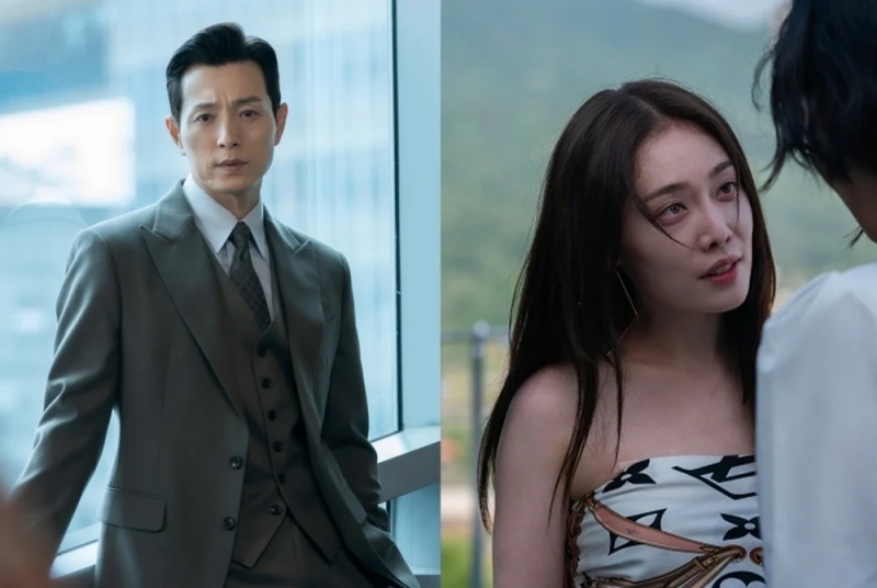 鄭成日與金赫拉在《黑暗榮耀》中其實沒有什麼對手戲