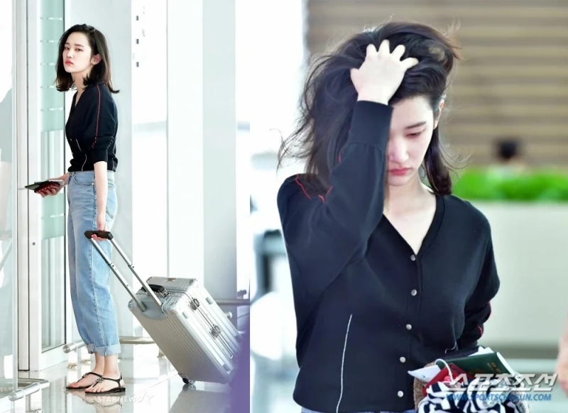 全鐘瑞2018年新人時期的機場照超厭世