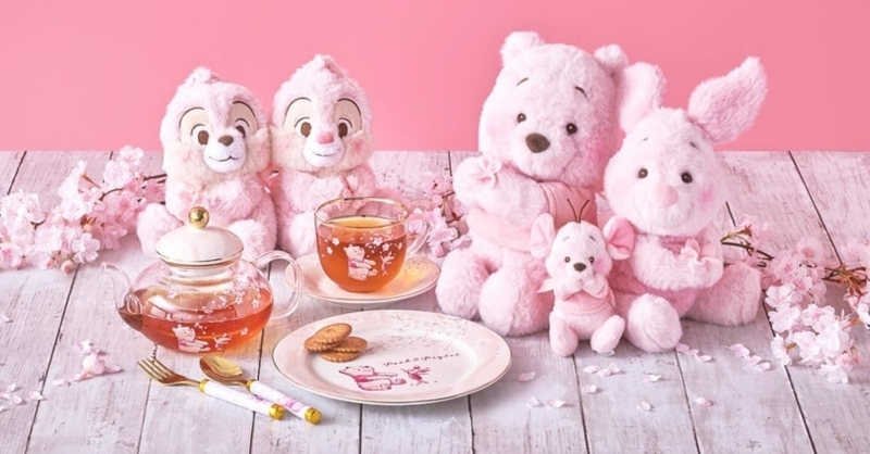 櫻花系列小熊維尼商品