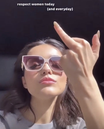 Rachel發出限動表態應該要尊重女性