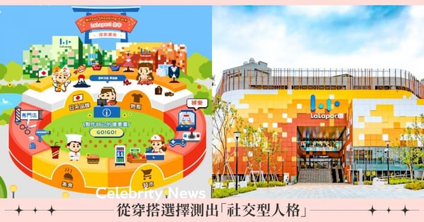 從穿搭選擇測出「社交型人格」！Mitsui Shopping Park LaLaport 台中首推像素畫角色遊戲，量身打造超卡哇伊的角色！