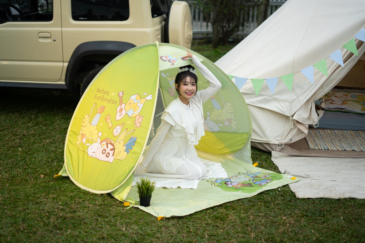 蠟筆小新速開遮陽帳