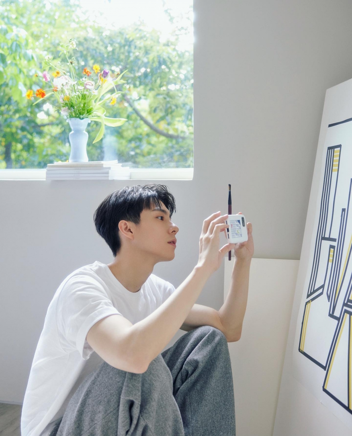 彭千佑年紀輕輕就已經推出過許多展覽。