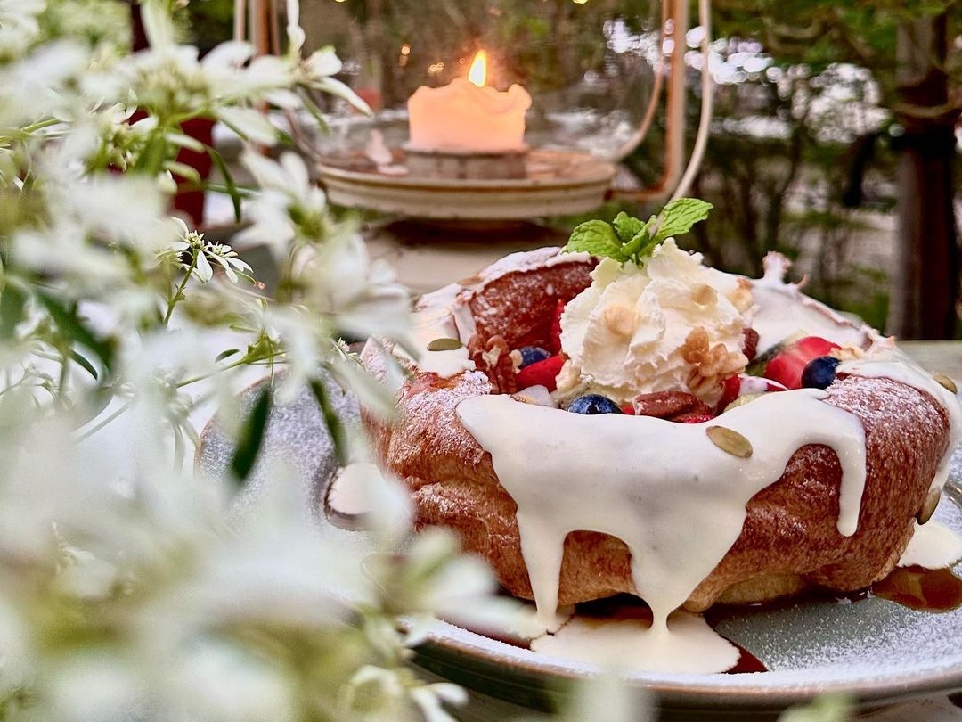 招牌鍋烤鬆餅必點