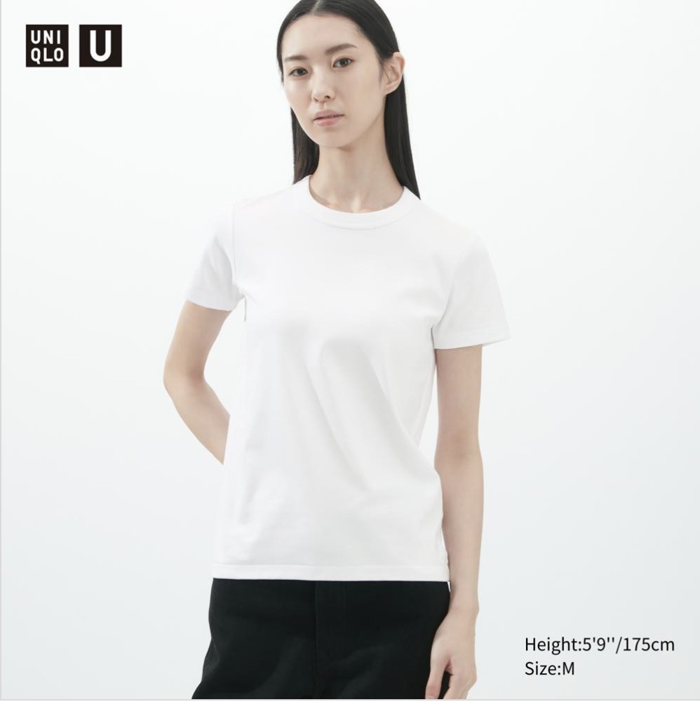Uniqlo 女裝 U圓領T恤(短袖) 455758 NT$390