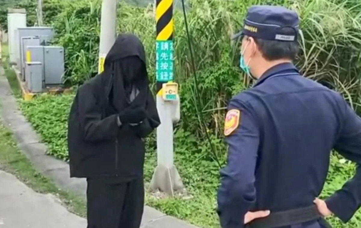 企鵝妹環島第3天遭詭異黑衣男跟蹤