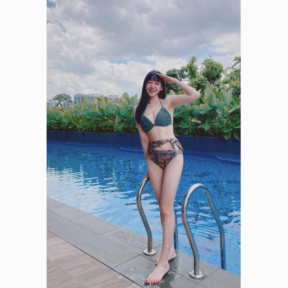 陳天仁當媽後的比基尼照辣翻天！