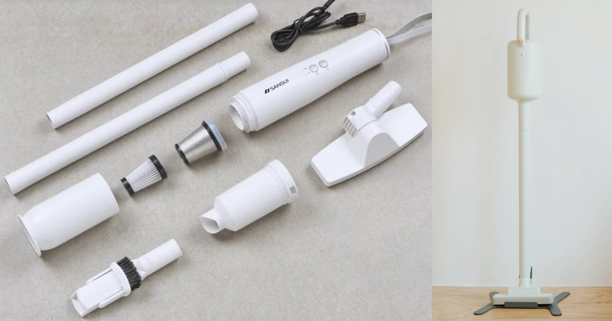 租屋必備「個人小家電」推薦5:小型吸塵器