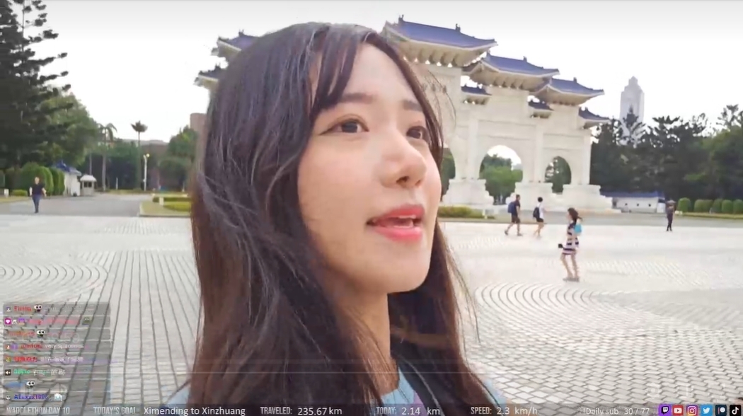 企鵝妹逛自由廣場