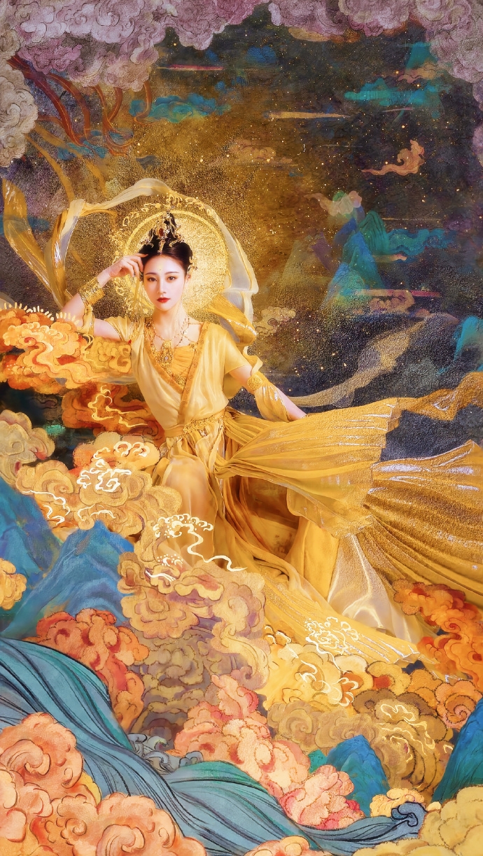 《長月燼明》「金神」朱麗嵐是名副其實地美到發光。