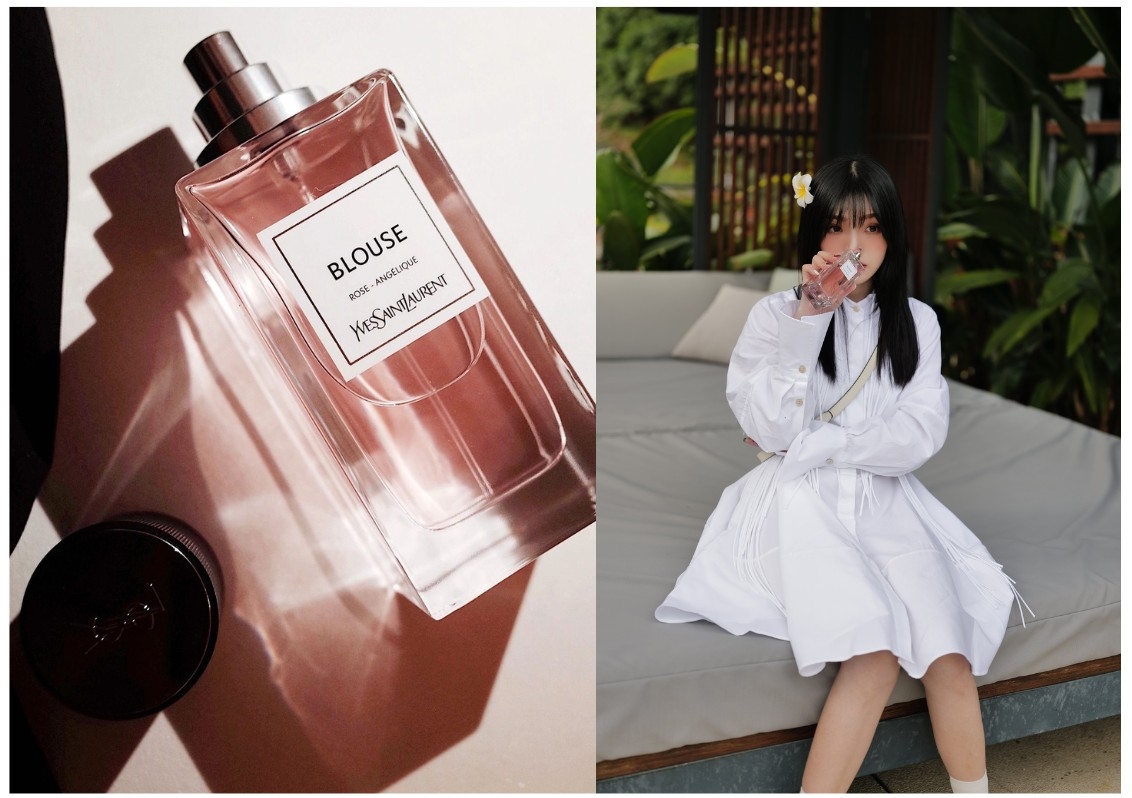 大馬士革玫瑰、白松香、白芷、白麝香 YSL時尚訂製香水【透膚襯衫】 125ML ｜ $7,800