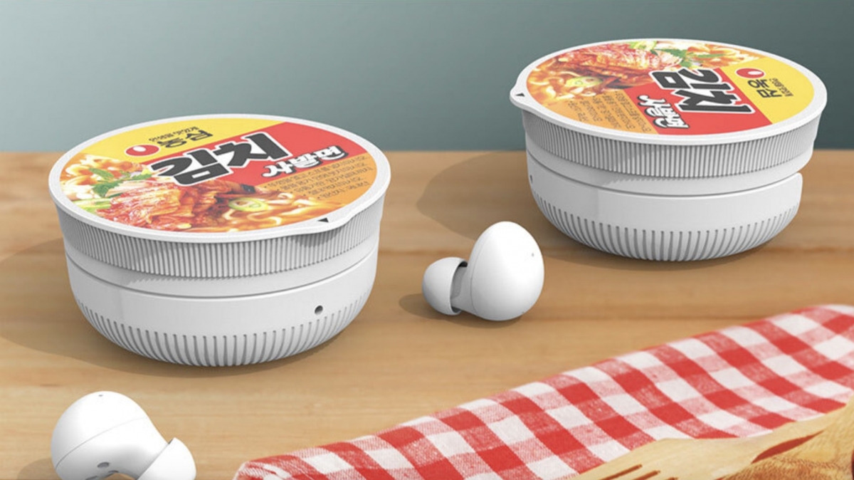 三星泡麵耳機保護殼