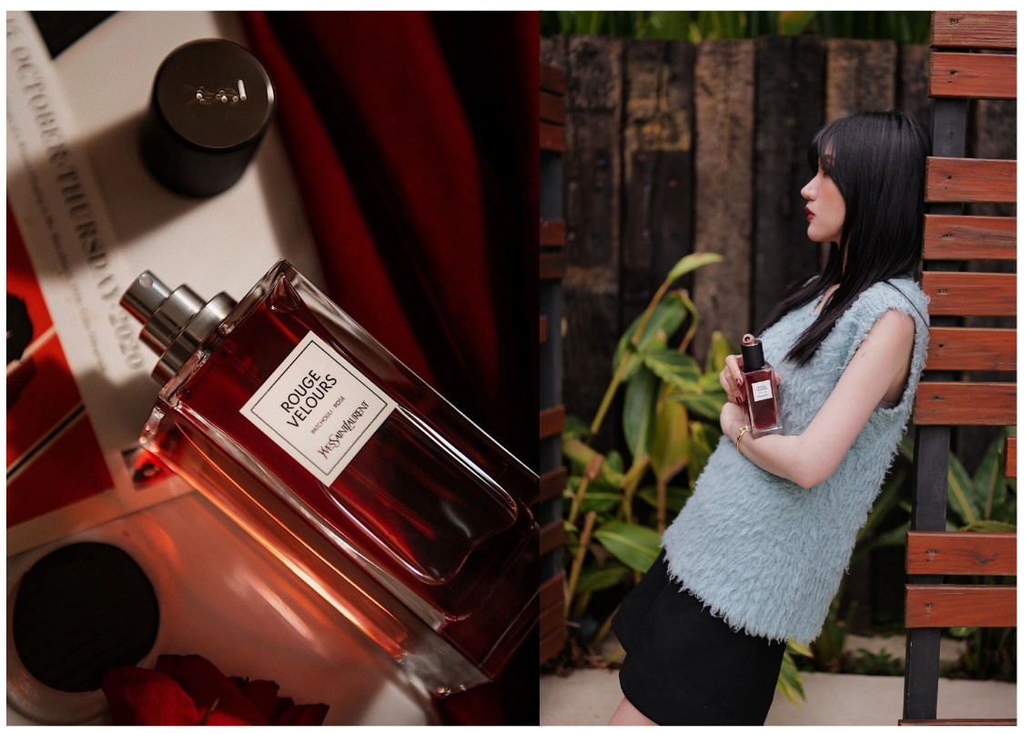 土耳其玫瑰、茉莉、廣藿香、香根草 YSL時尚訂製香水【絲絨舞衣】 125ML ｜ $7,800