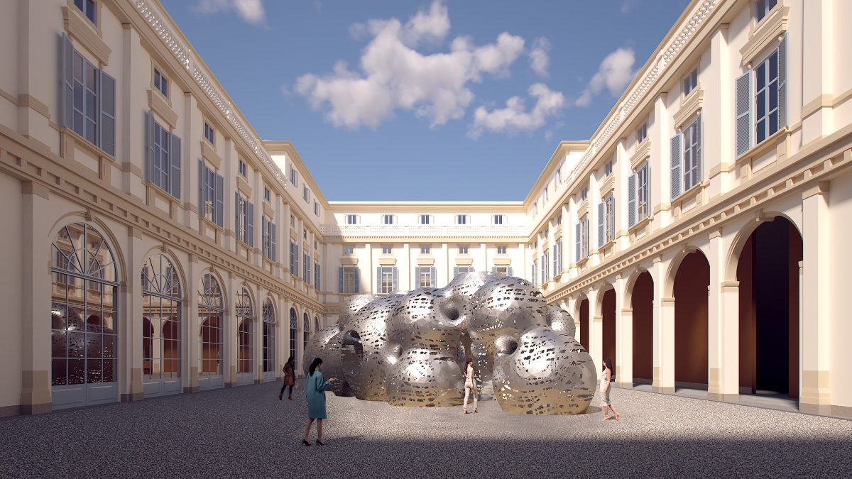 Louis Vuitton攜手法國建築師Marc Fornes打造一年一度的游牧建築作品遊牧亭(Nomadic Pavilion)