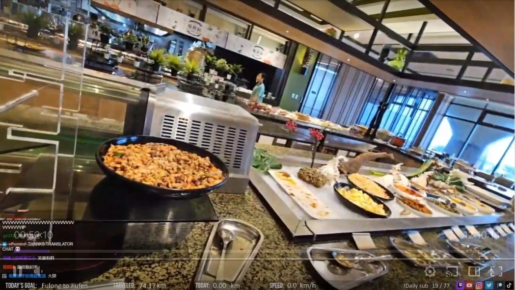 企鵝妹吃福容大飯店的早餐