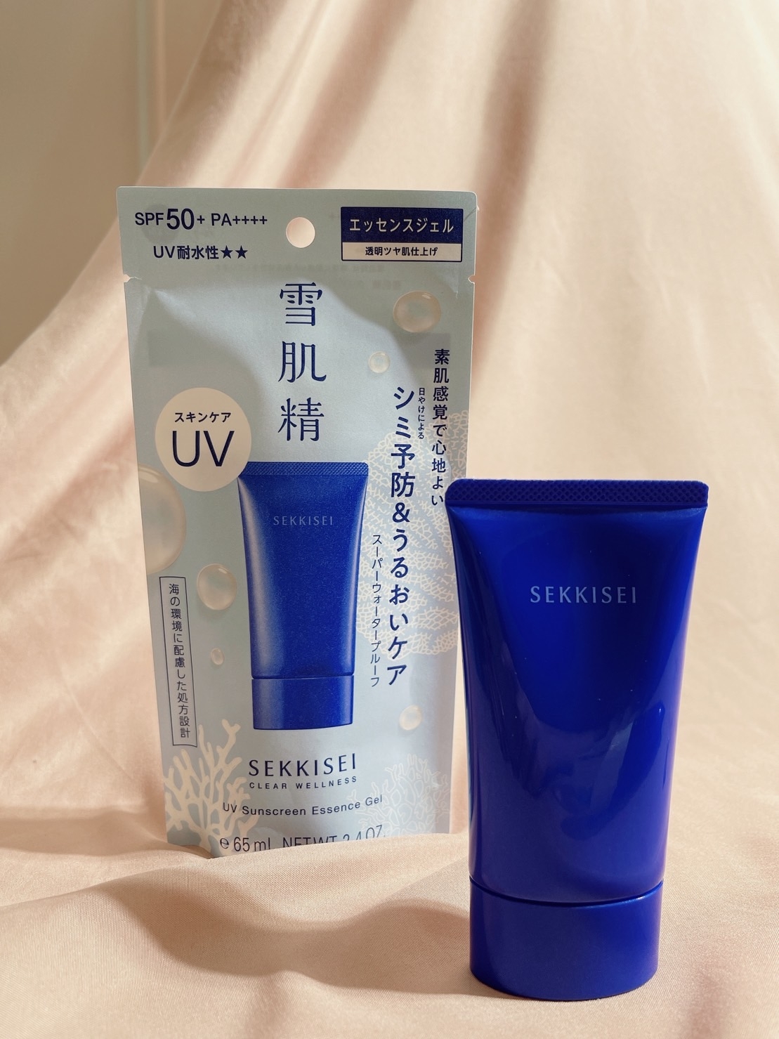 高絲 雪肌精漾活UV全效防禦凝膠SPF50+/PA++++70g,NT$580