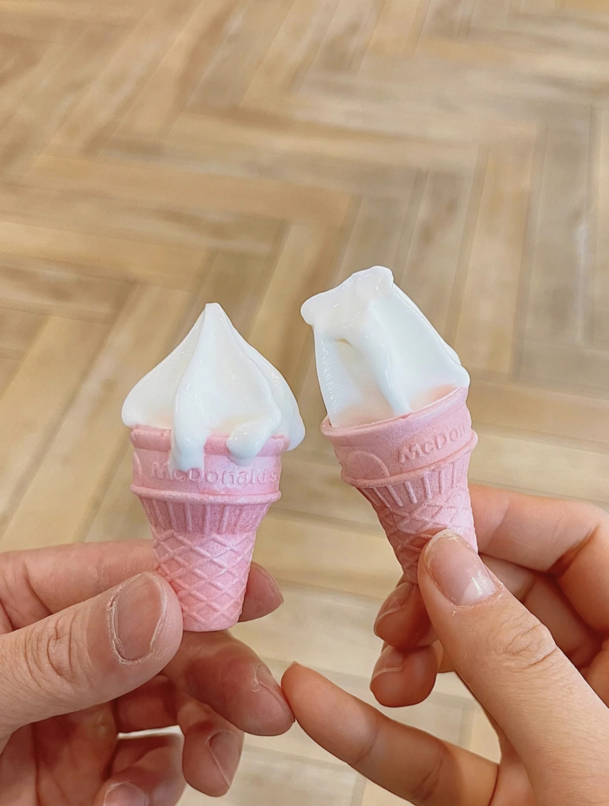 中國麥當勞「迷你蛋捲冰淇淋」