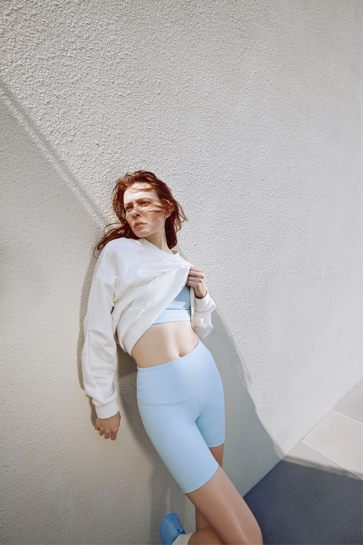 BLACK MILE 氧氣藍經典單車褲，NT3,680