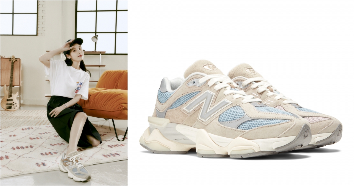 New Balance 亞太區形象大使 IU 李知恩示範演繹NB 9060