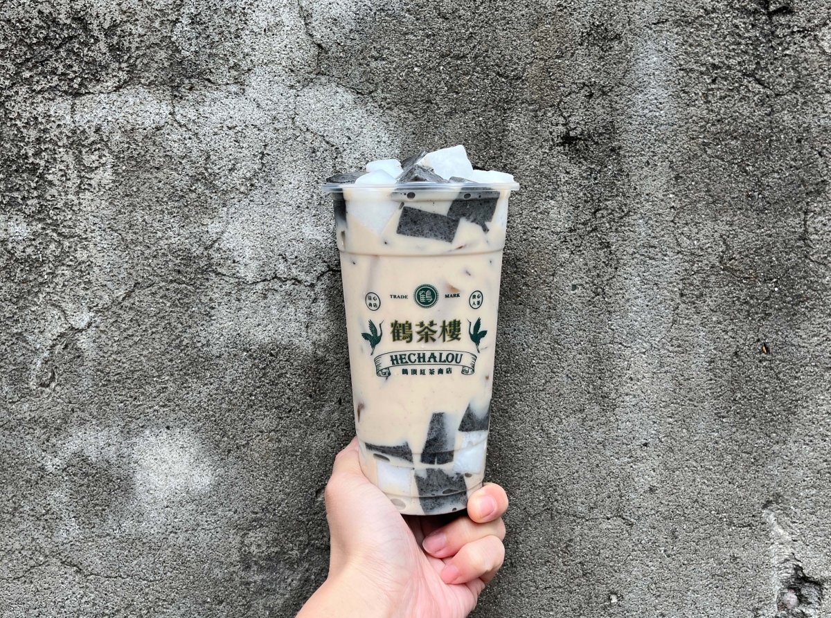 芝麻糊凍鶴頂那堤