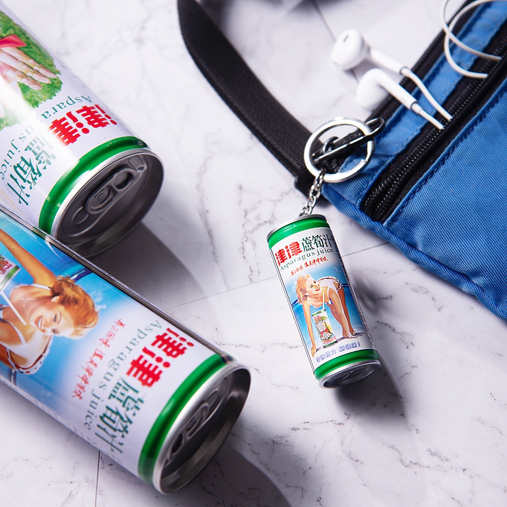 津津蘆筍汁Local的造型充滿台灣味。