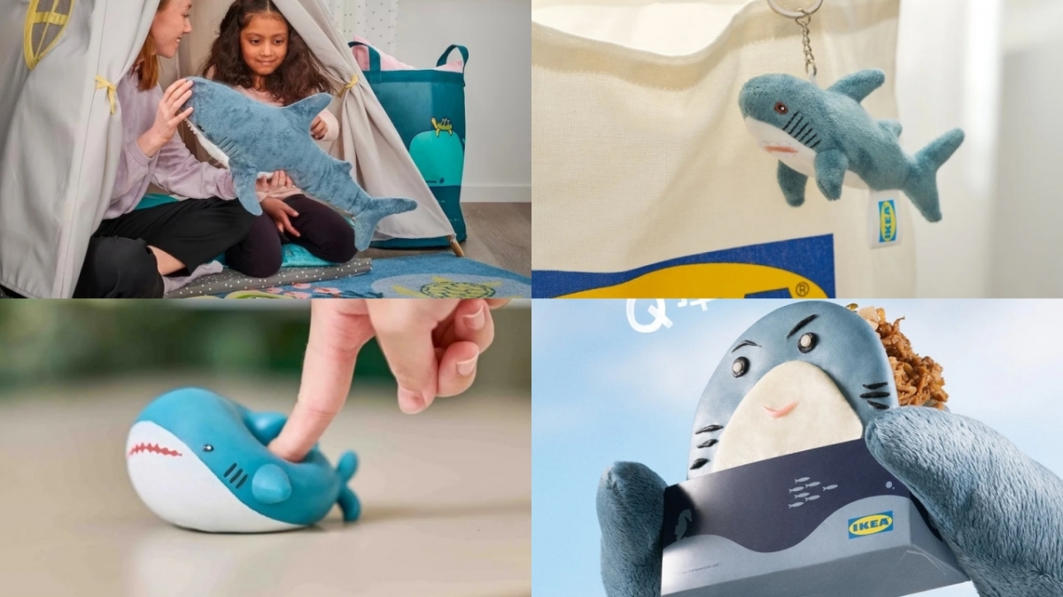 IKEA鯊魚周邊品無數