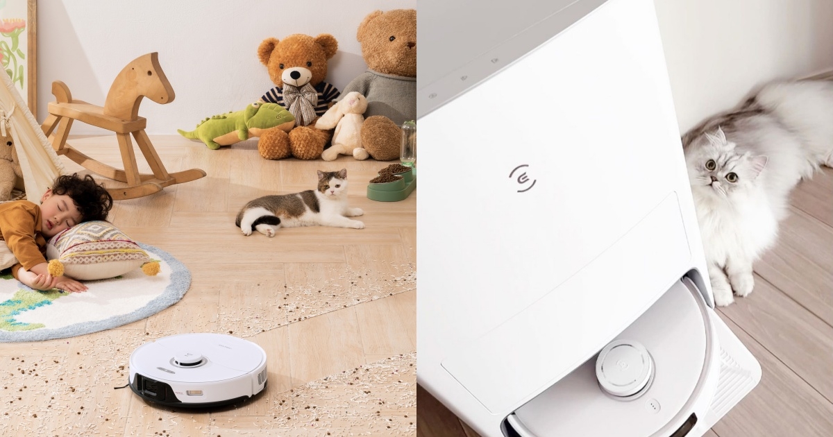 (左)S8 Pro Ultra 售價約45,888元；(右)DEEBOT X1 OMNI售價約：26,888元