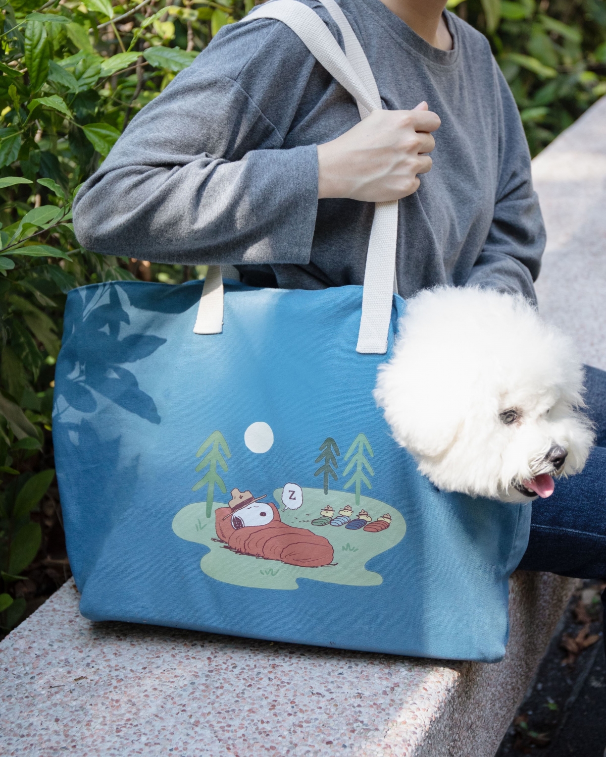 康是美「史努比加價購」9： 寵物外出提袋 加購價：499/個