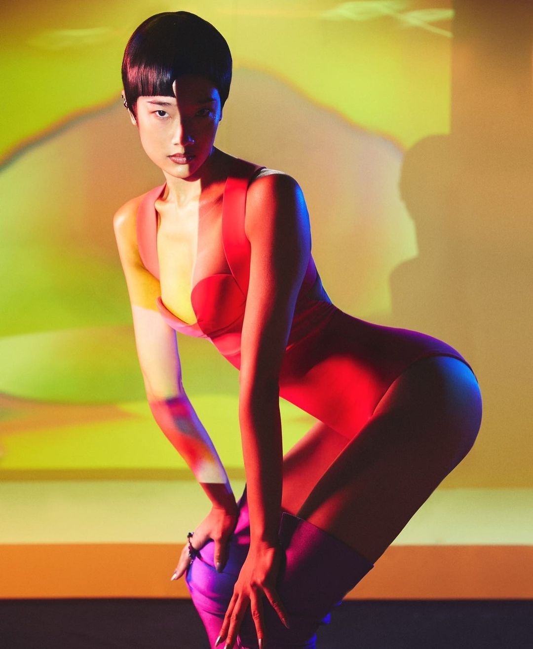 超模時期的茱蒂蒙瓊查容時尚程度滿分。