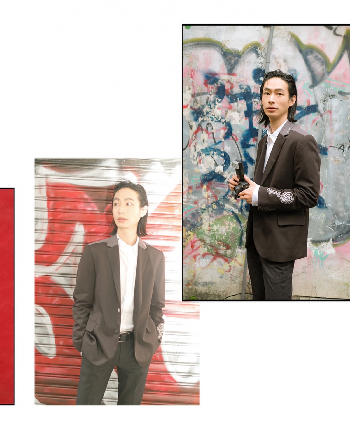 黃河為戲瘦身7公斤,身形明顯消瘦。