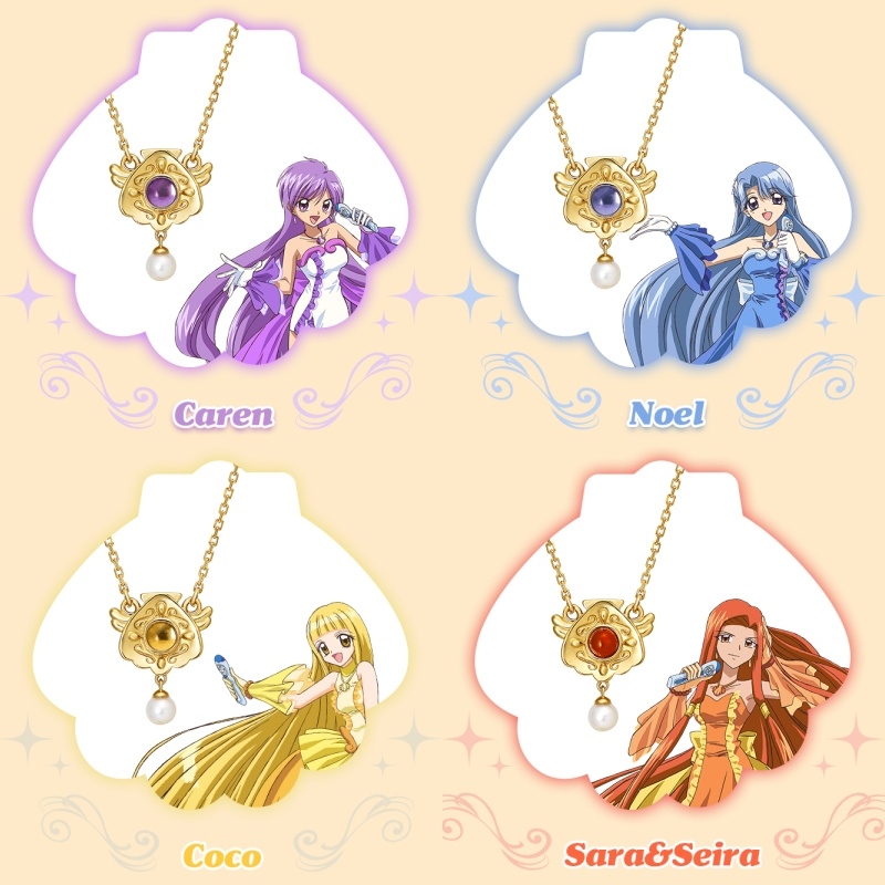 《真珠美人魚》黃金貝殼項鍊