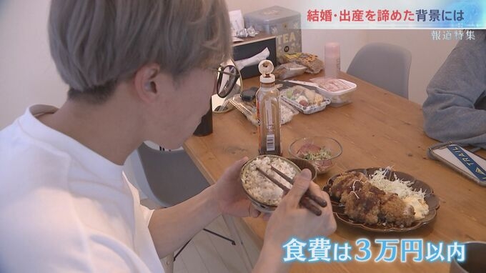 同居女友三餐都自己煮,與男友努力省錢過生活