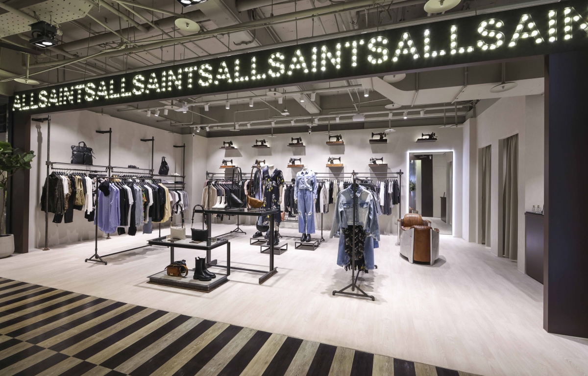 ALLSAINTS 新光三越南西專櫃全新店裝盛大開幕