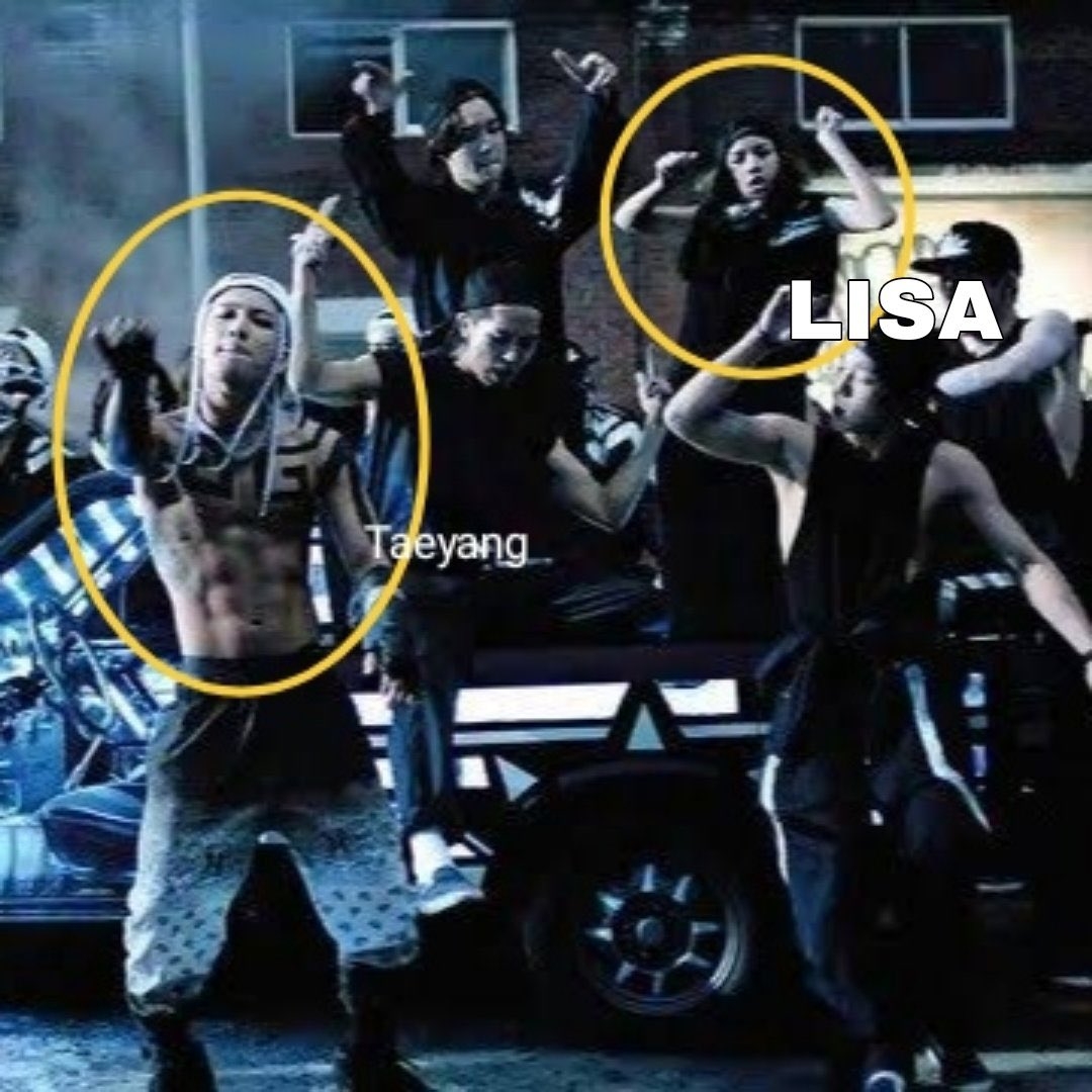 26歲Lisa當年曾是太陽的背景伴舞群