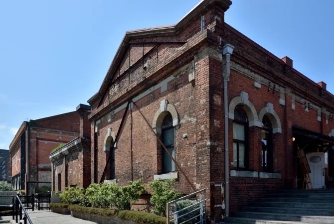 門司紅磚廣場,是帝國啤酒1913年建設的建築,2007年被登記為國家有形文化財產。