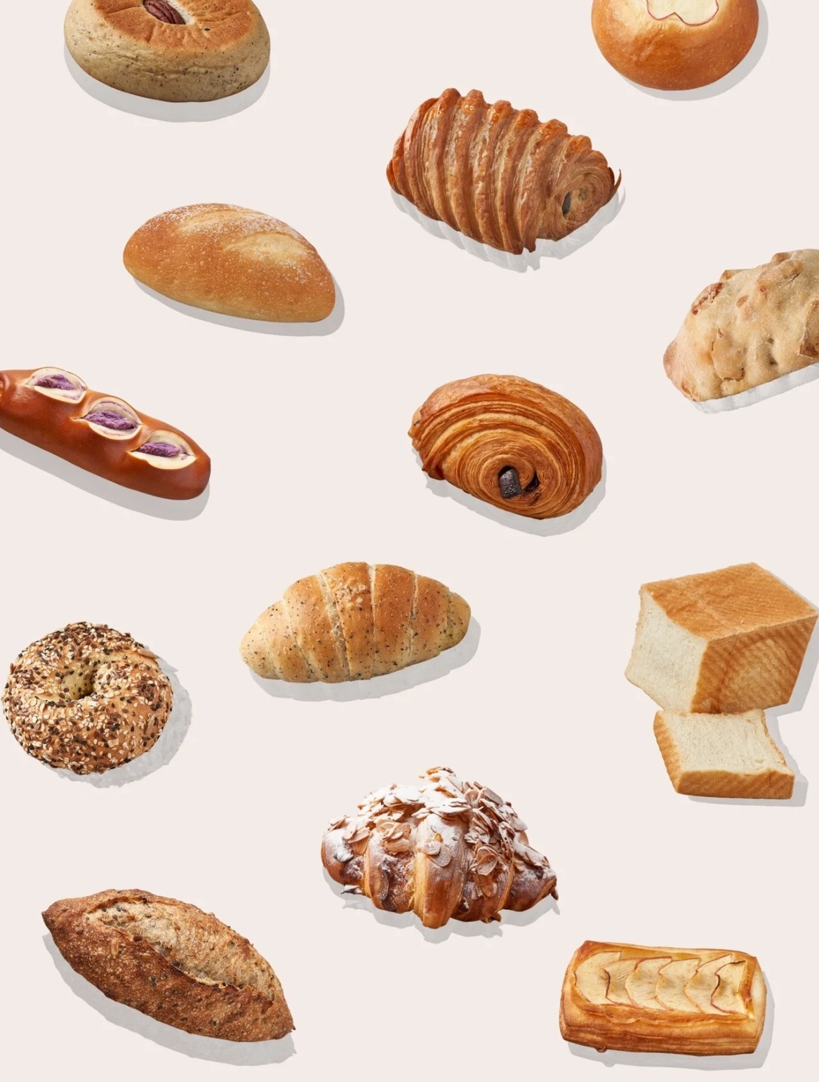 各式麵包手機桌布下載（可隨意調整大小）