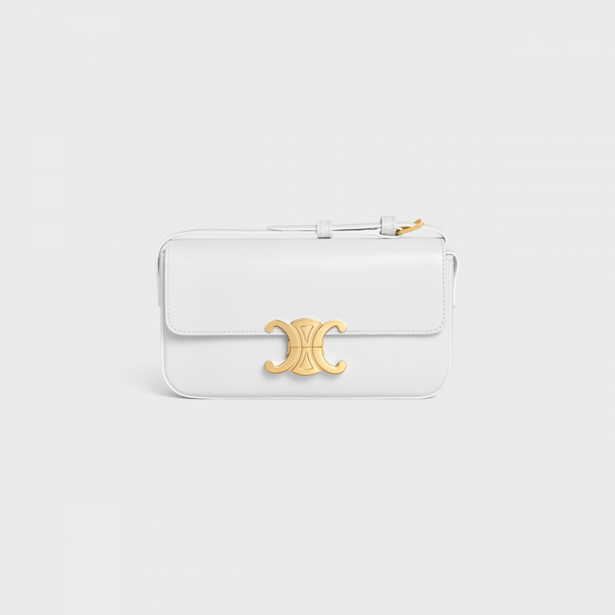 CELINE 亮面小牛皮TRIOMPHE肩揹袋,NT$99,000