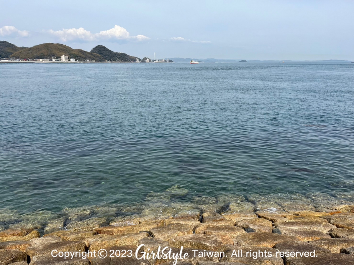 門司港的海岸相當清澈