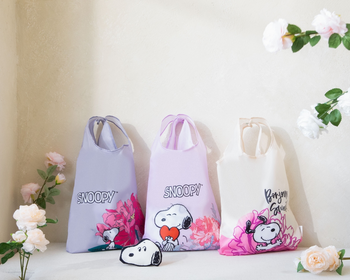 康是美「史努比加價購」18： 摺疊購物袋 加購價：399/個