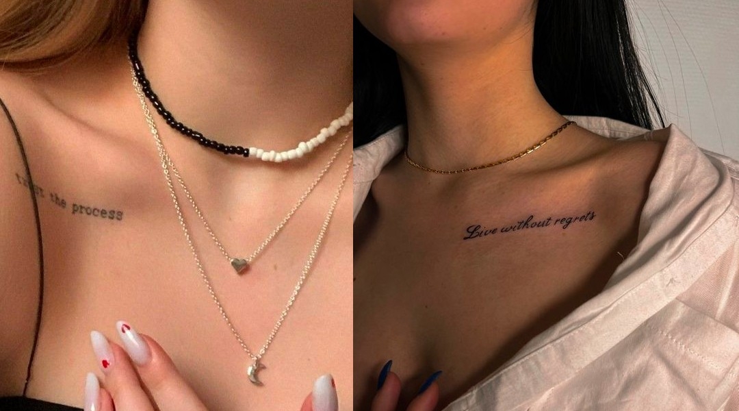 最受歡迎微刺青部位：鎖骨