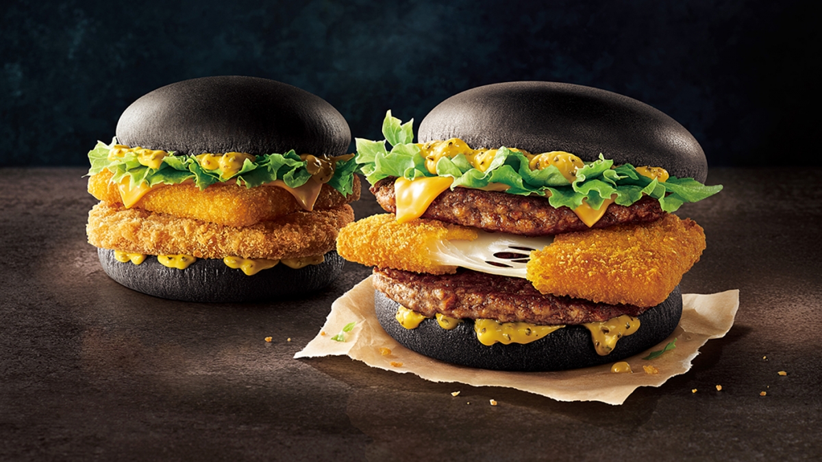 麥當勞「微牽絲起司雙牛/脆豬堡」